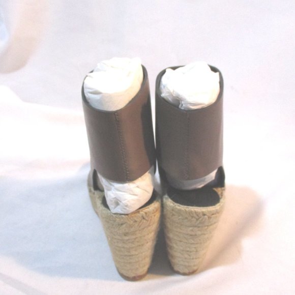 NEW CELINE WEDGE SATTLE BOOTIE SANDAL ESPADRILLE - Picture 7 of 8